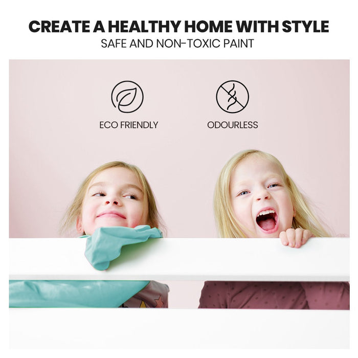 Wooden Kids Bunk Bed Frame With Modular Design That Can Convert To 2 Single White