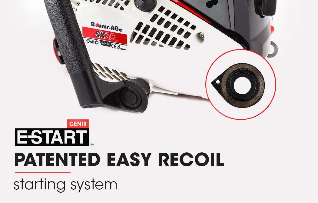 25Cc Petrol Chainsaw Arborist 10 Bar Tree Pruning Garden Chain Saw