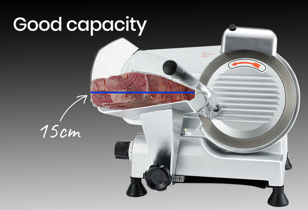8 Inch Commercial Meat Slicer 280W Electric Food Cutting Machine Deli Shaver Cutter 200Mm