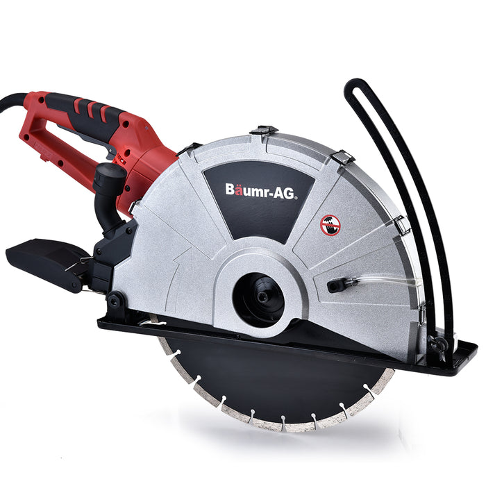 2400W Electric Concrete Saw 355Mm Demolition Cutter Wet Dry Demo Tool Circular Cutting