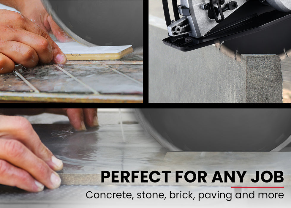 2400W Electric Concrete Saw 355Mm Demolition Cutter Wet Dry Demo Tool Circular Cutting