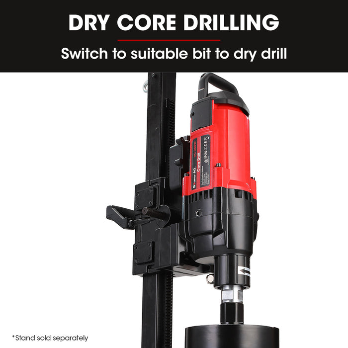 3200W 300Mm Wet / Dry Core Drill For Concrete Hole Drilling