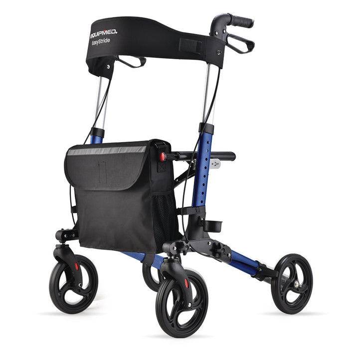 136Kg Capacity | Lightweight Design | Adjustable Height Deluxe Rollator