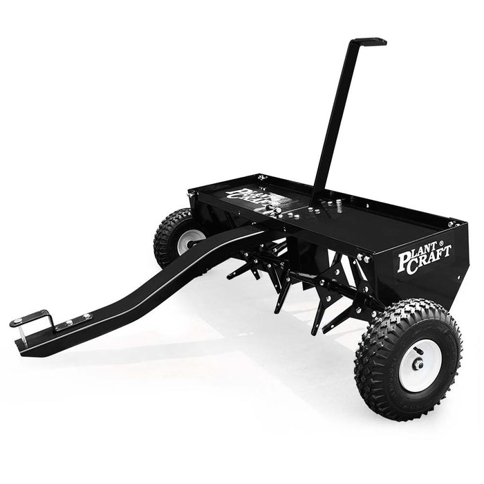 Tow Behind Plug Lawn Aerator 1M (40") Wide Universal Hitch For Ride On Mower Garden Tractor