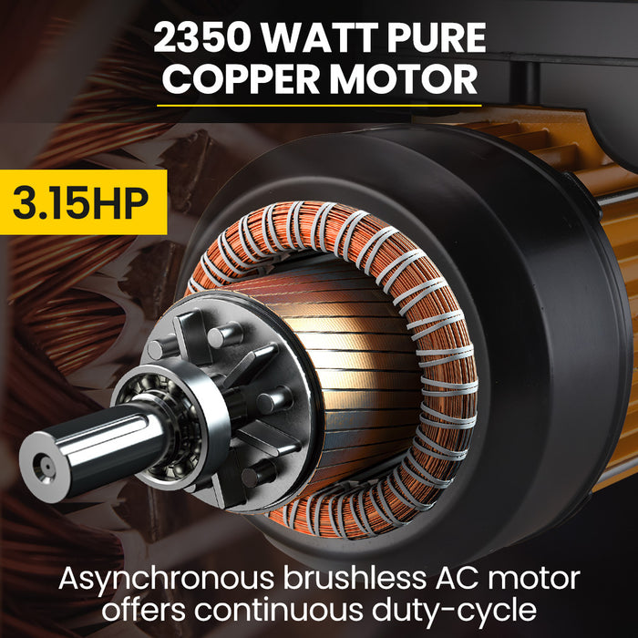 3.5Kw Peak 3Kw Enclosed Inverter Generator 2X15A 12V Usb Portable Compact Camping Backup