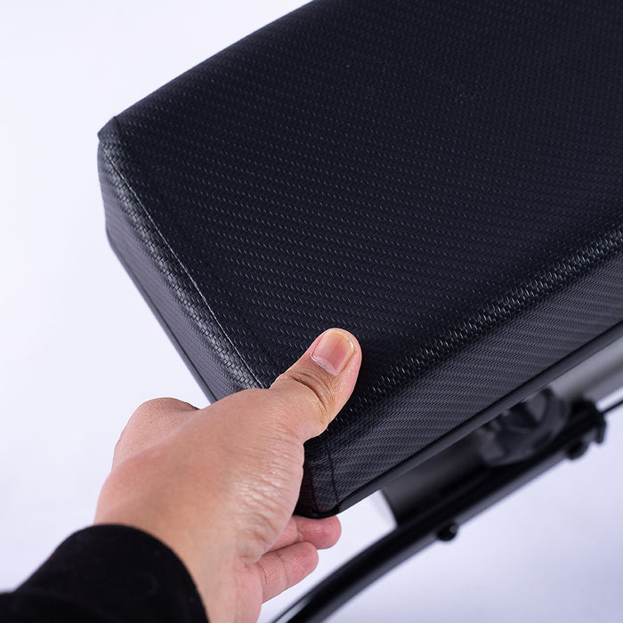 Knee Scooter Walker 10 Inch Tyres Dual Brakes Bag - Broken Leg Ankle Foot Mobility - Crutches Alternative - Titanium Colour