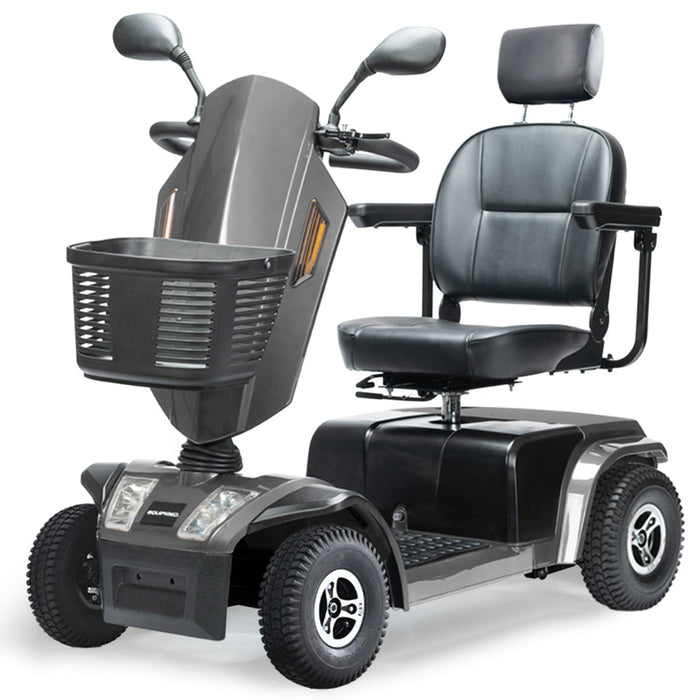 Mobility Scooter S-Xxl Comfortable Size For All Riders 30Km Max Range 180Kg Capacity Grey