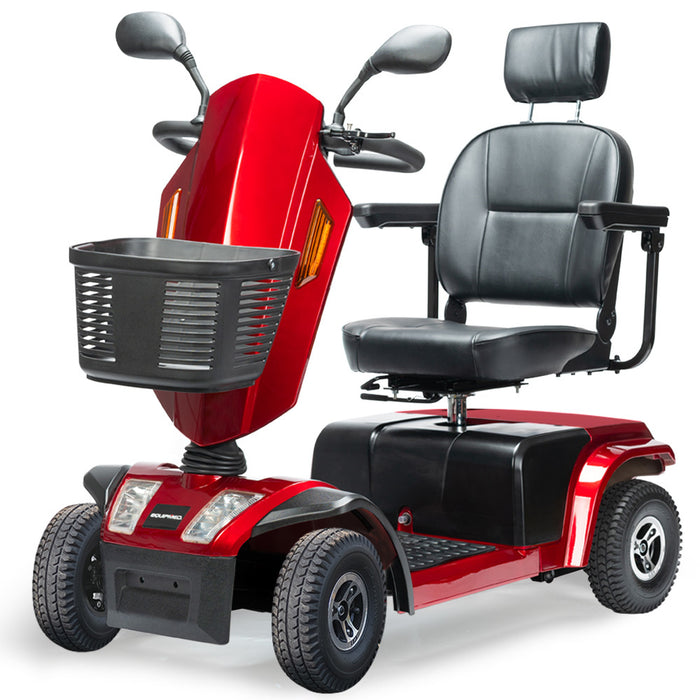 Venturecruise Mobility Scooter S-Xxl Comfortable Size For All Riders 30Km Max Range 180Kg Capacity Red