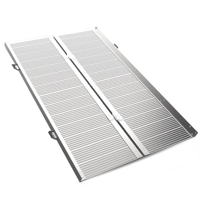 152Cm Portable Folding Aluminium Access Ramp 272Kg Rated For Wheelchair Mobility Scooter Rollator