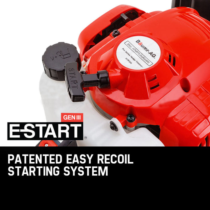 26Cc Petrol Hedge Trimmer - 2-Stroke Clipper Saw Precision 24 Blade