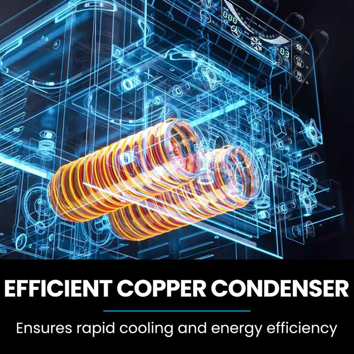 Benchtop Soft Serve Ice Cream Machine 3 Flavours 2+Twist Frozen Yoghurt Acai Maker Twin Cylinder Counter Top Design 15A Plug