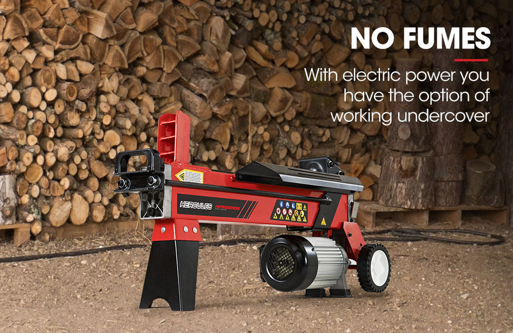 9 Ton Electric Log Splitter 9T Wood Cutter Hydraulic Fire Wood Block Axe Small Machine