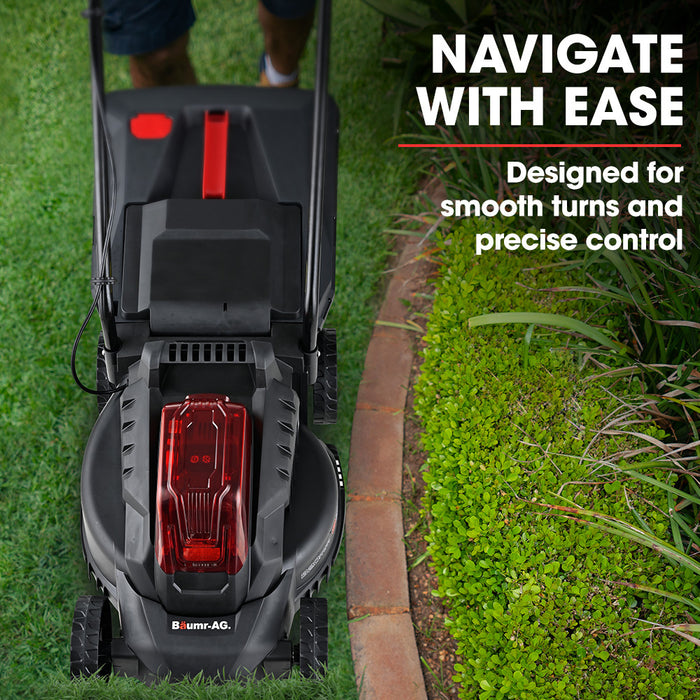 450Cx 40V Sync Cordless Lawn Mower Kit Fast Charger 2 X 4Ah Battery 320Mm Grass Cutting Path