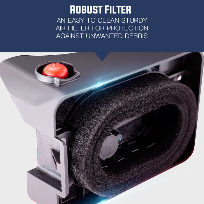 Lawn Mower 18 220Cc Petrol Self-Propelled Push Lawnmower 4-Stroke