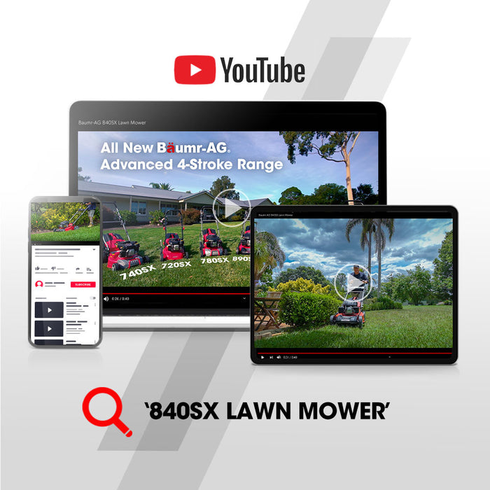 220Cc Lawn Mower 4-Stroke 20 Inch Petrol Lawnmower 4-In-1 Self-Propelled Push