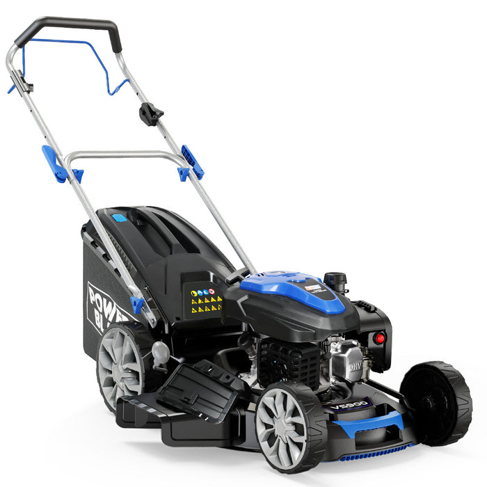 20" 200Cc Self-Propelled Lawn Mower 7 Height Steel Deck Deck Wash Port Ohv 4-Stroke Petrol - Vs900