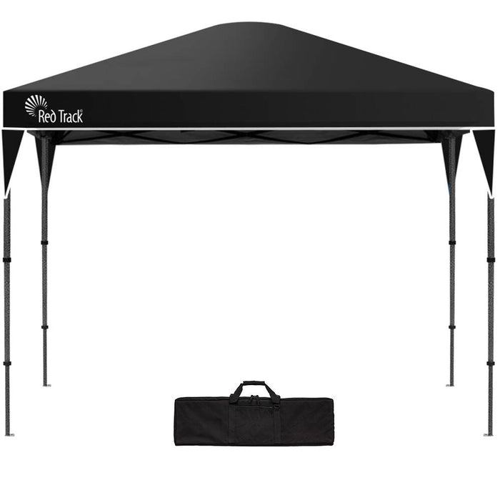 3.6X2.2M Ultra Compact Folding Gazebo Carry Bag Portable Outdoor Popup Marquee For Camping Beach Black