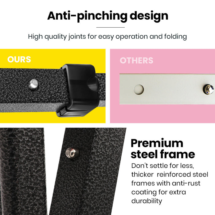 3X3M Ultra Compact Folding Gazebo Carry Bag Portable Outdoor Popup Marquee For Camping Beach Navy Blue