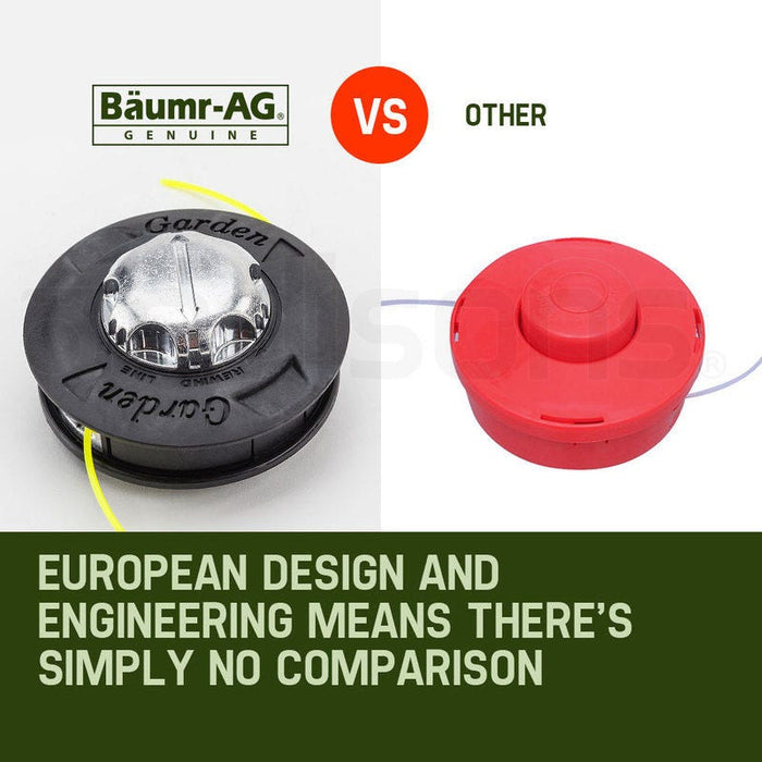 65Cc 9In1 Long Reach Garden Multi-Tool Pole Saw Hedge & Line Trimmer Brush Cutter 12 Inch Tree Trimming Pruning Chainsaw Bar 2 Extension Shafts