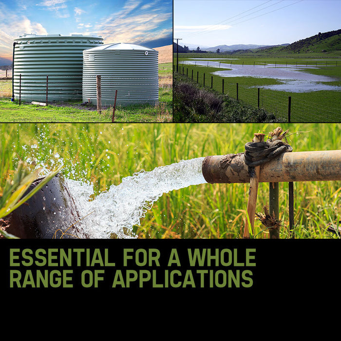 2000W Submersible Dirty Water Pump Bore Tank Well Steel Automatic