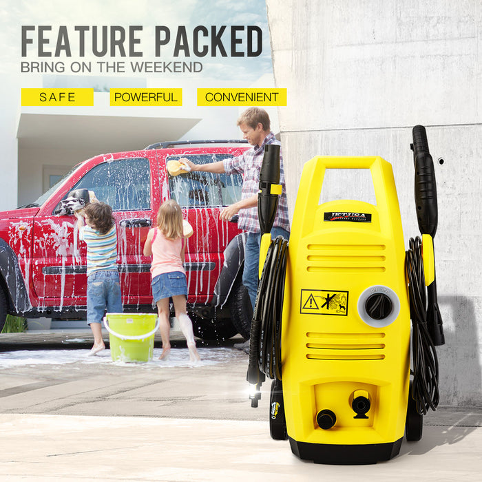 2100 Psi Electric High Pressure Cleaner Washer Gurney Water Pump Hose