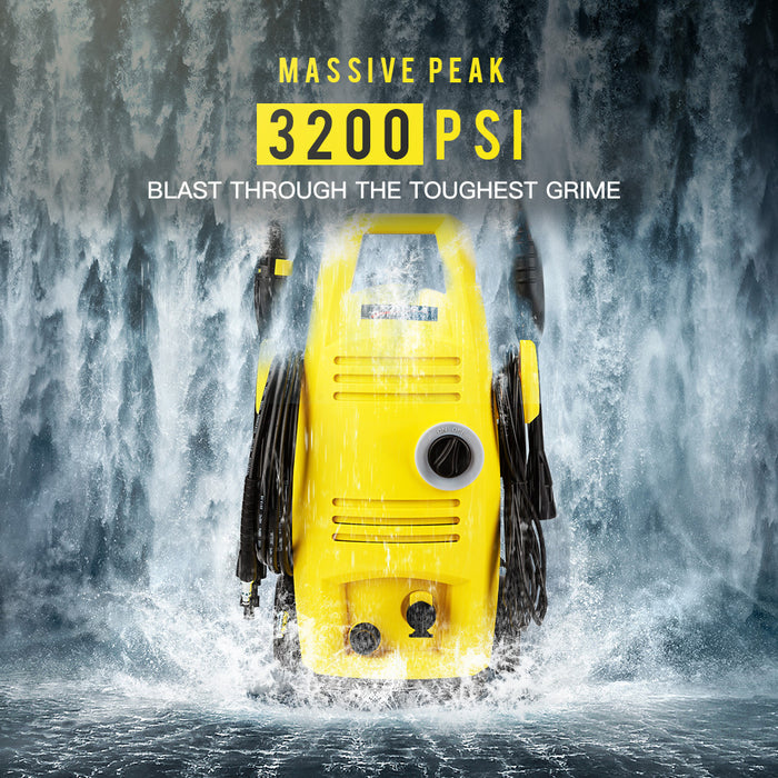 2100 Psi Electric High Pressure Cleaner Washer Gurney Water Pump Hose