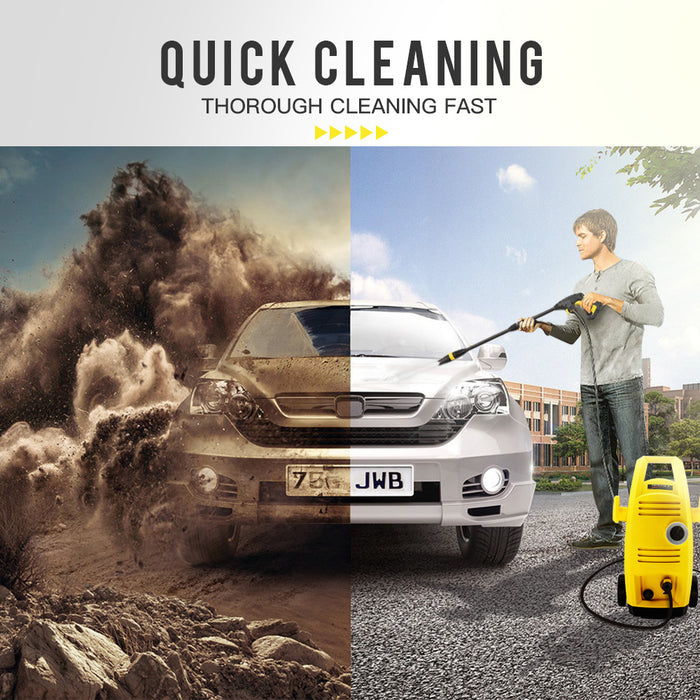 2100 Psi Electric High Pressure Cleaner Washer Gurney Water Pump Hose