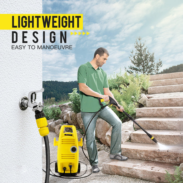 2100 Psi Electric High Pressure Cleaner Washer Gurney Water Pump Hose