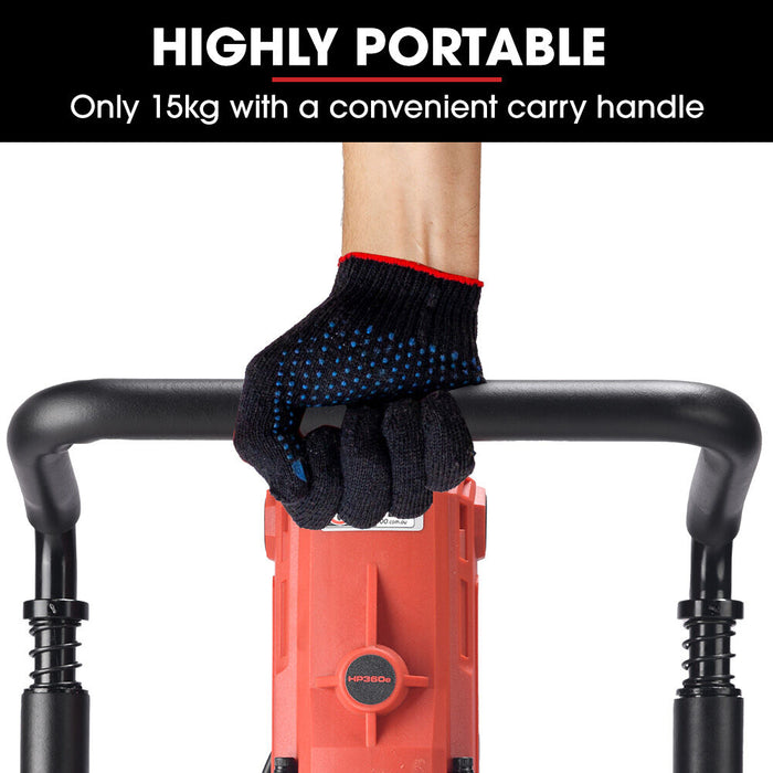 Hp360E 2200W Electric Post Driver With 2 Piling Socket Sleeves