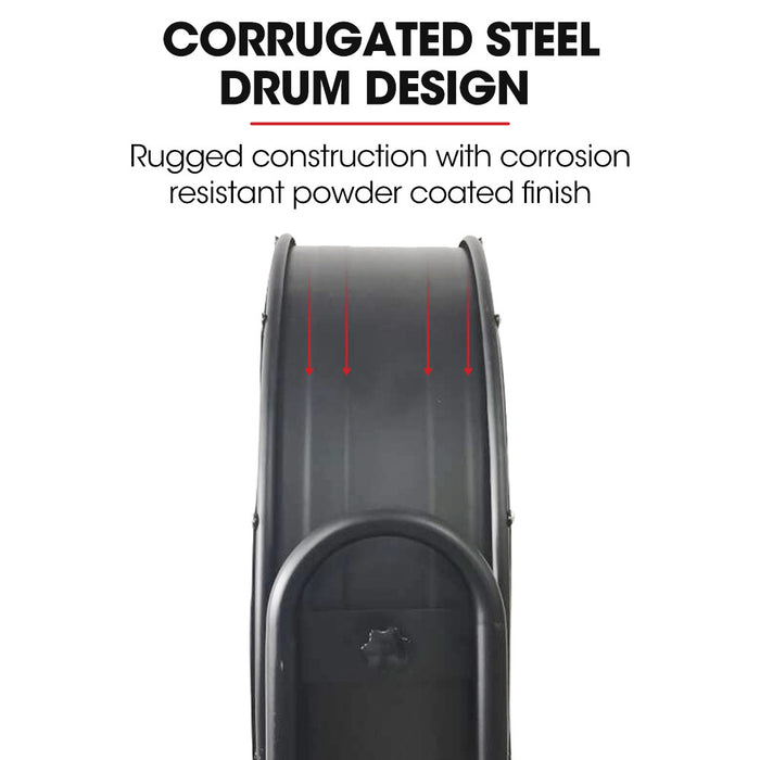 36 Inch 914Mm Industrial Mobile Floor Drum Fan 290W Brushless Motor Tilting Large Commercial Heavy-Duty Frame Eess Certified