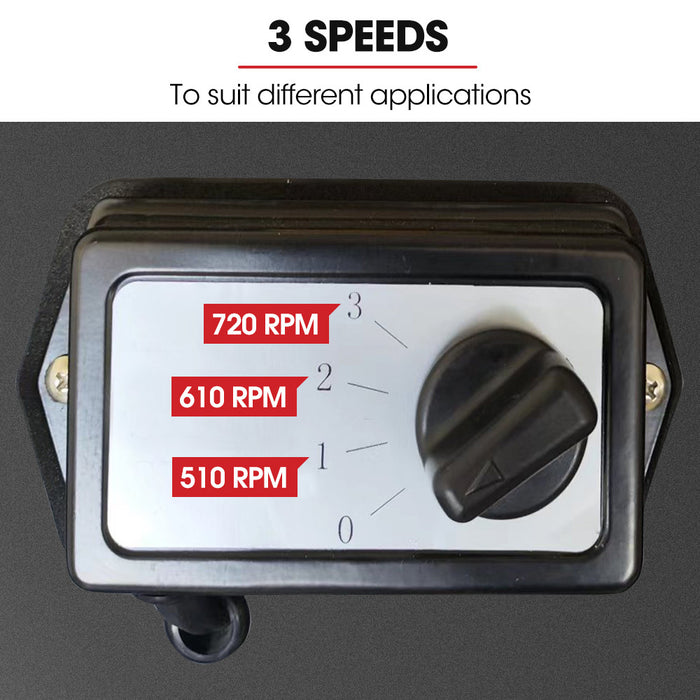 36 Inch 914Mm Industrial Mobile Floor Drum Fan 290W Brushless Motor Tilting Large Commercial Heavy-Duty Frame Eess Certified