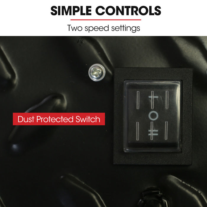 42 Inch 1067Mm 660W Industrial Mobile Floor Drum Fan Belt Drive Tilting Large Commercial Heavy-Duty Frame Eess Certified