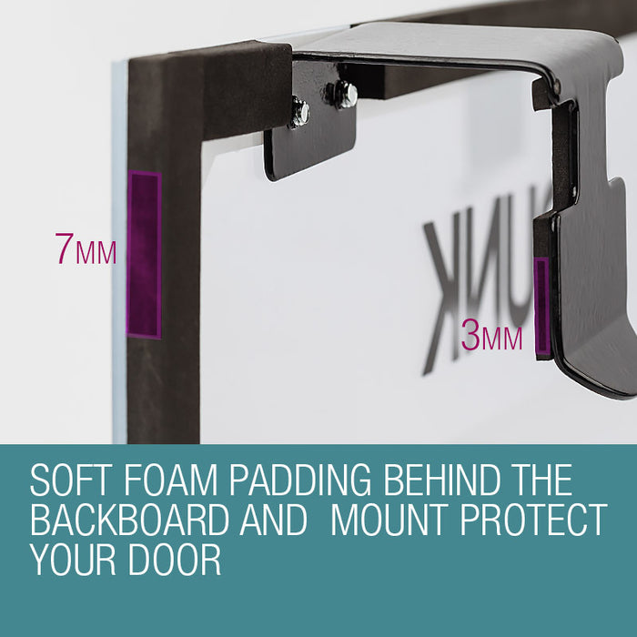 Indoor Mini Basketball Hoop Ring Backboard Kit Door Mounted Mount Kid Set