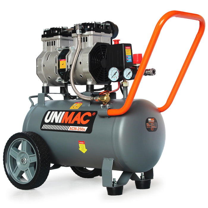 25L 1.5Hp Silent Oil-Free Electric Air Compressor Portable