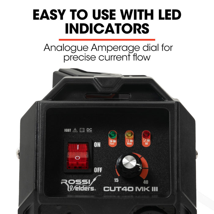 40 Amp Plasma Cutter Portable Oxy Torch Welder Cutting Machine 15A Plug