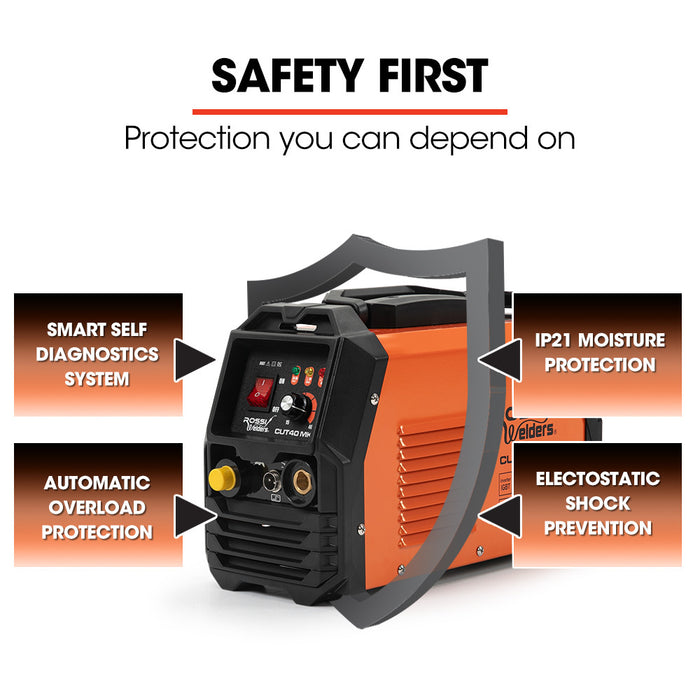 40 Amp Plasma Cutter Portable Oxy Torch Welder Cutting Machine 15A Plug