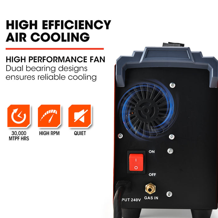 170Amp Mig Arc Stick Welder With Carry Case & Accessories 15A Plug