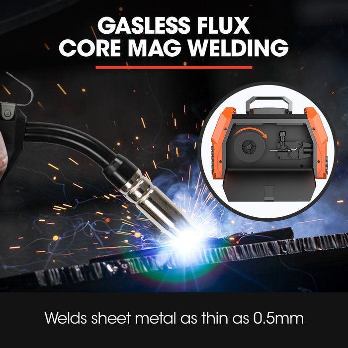 120 Amp Inverter Welder 3In1 Portable Mma Arc / Mig Gasless / Lift-Tig Welding Machine 15A Plug
