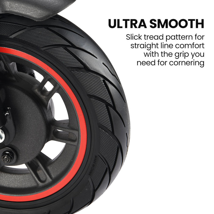 Urban 10 Electric Scooter 35Km / H Suspension 35Km Range 10-Inch Wheels Brushless Motor Free App Motorised Commuter Escooter For Adults Grey