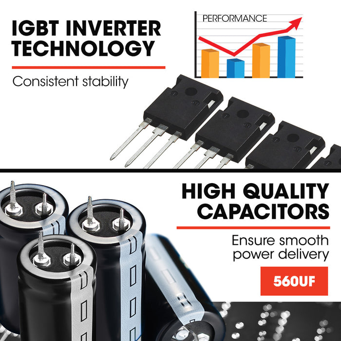 140A Mig / Mag / Mma / Arc / Tig Multi-Purpose Welder Mig-140 Flux / Solid Wire / Co2 Or Argon Gas