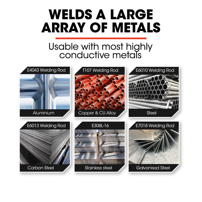 160 Amp Inverter Stick Welder Mma Arc Dc Multi-Metal Gasless Welding Machine For Stainless Steel Aluminium And More 15A Plug