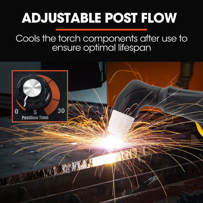 45A Plasma Cutter Non-Touch Pilot Arc For Easy Cuts Of Painted Or Rusty Metals Dc Inverter Cutting Machine