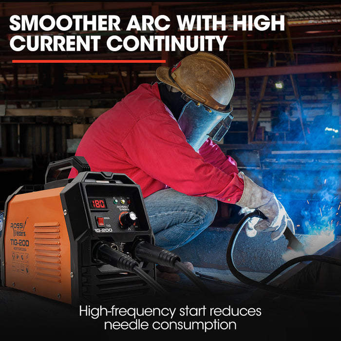 Nextgentig / Mma 200A Welder Tig-200 Ar Gas Hf Start Regulator Included