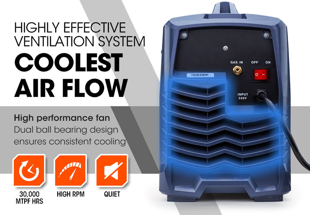 300 Amp Mig Stick Welder Portable Dc Gas Gasless Inverter Welding Machine 15A Plug