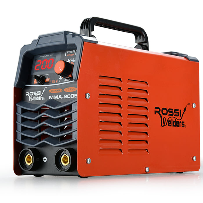200 Amp Portable Inverter Arc Stick Welder Mma Dc Gas Inverter Welding Machine 15A Plug
