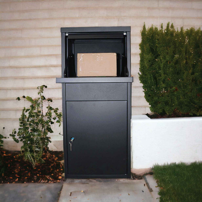 Parcel Delivery Drop Box Mailbox - Home Package Post Locker 41.5X38.5X102.5Cm