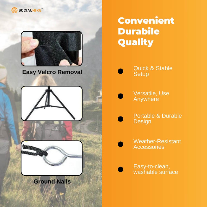 120 Inch Portable Movie Projector Screen - Outdoor Indoor 16 9 4K Tripod Stand Case