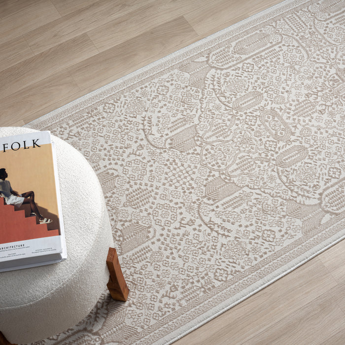 Grande Jacquard Rug - Sand - 160X230