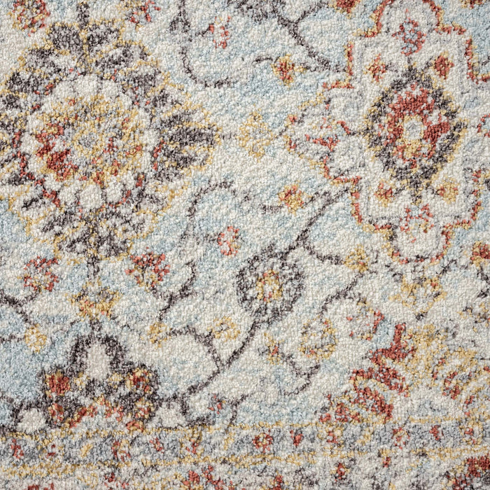 Asher Country Rug Blue 240x330