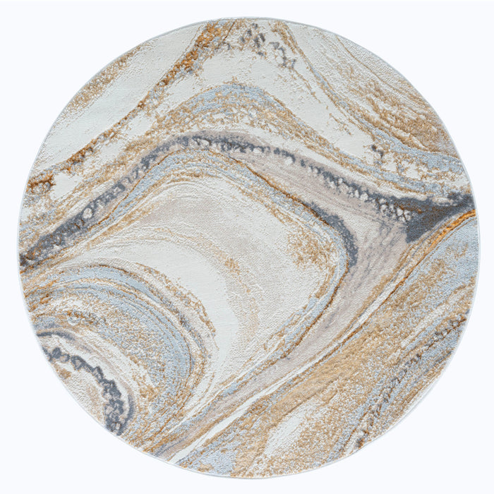 Avani Marble Rug - Sand - 300X400
